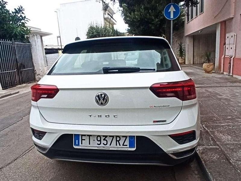 Usata VW T-Roc Advance 150 CV (110 kW) 2019 Bianco SUV