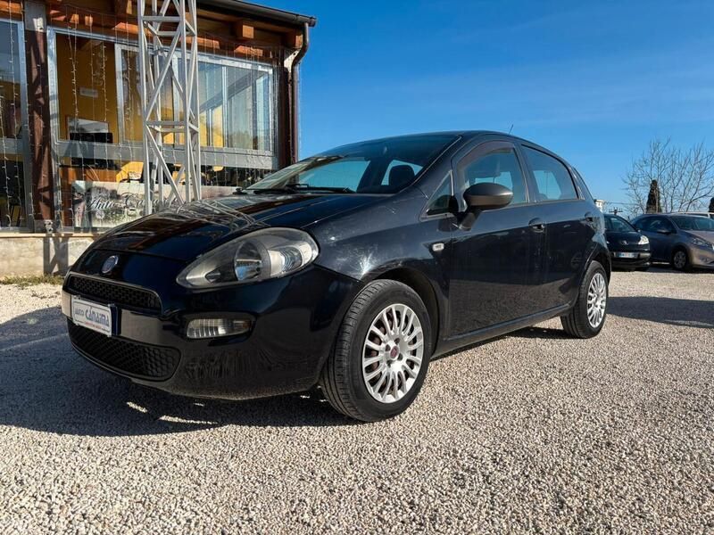 Usata Fiat Punto Evo 75 CV (55 kW) 2014 Nero Utilitaria