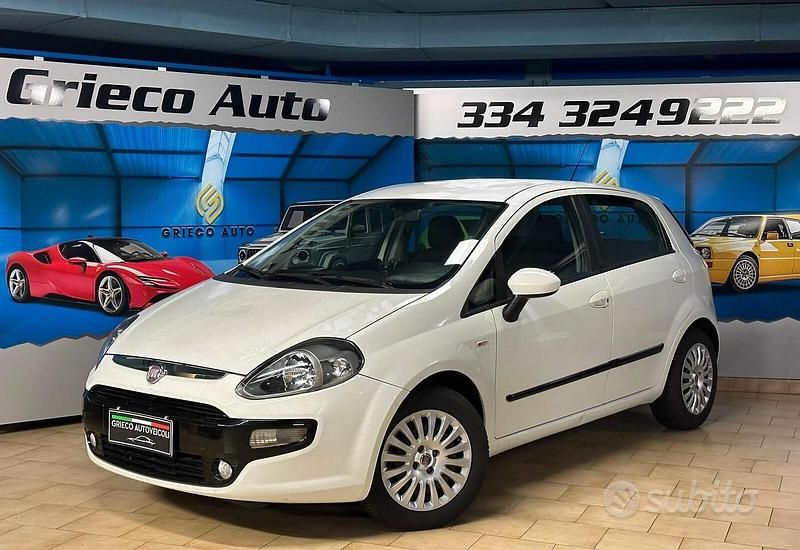 Usata Fiat Punto Evo 75 CV (55 kW) 2012 Bianco Utilitaria