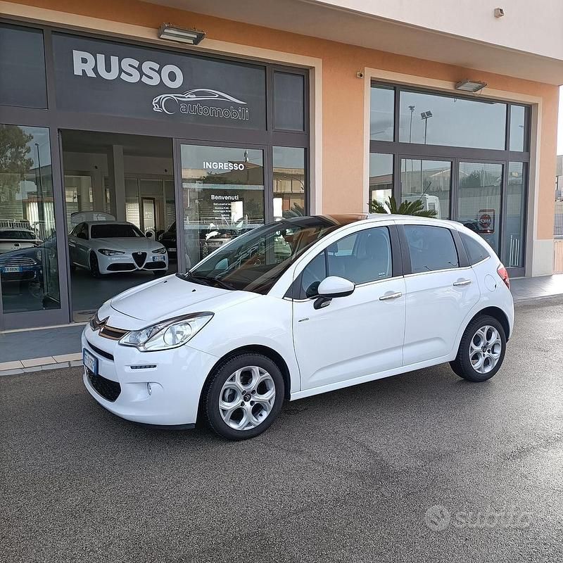 Usata Citroën C3 Exclusive 75 CV (55 kW) 2016 Bianco Berlina