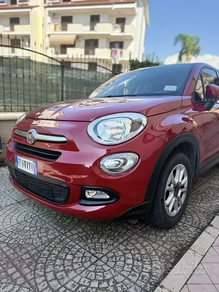 Usata Fiat 500X 95 CV (69 kW) 2018 Rosso SUV