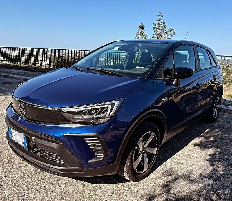 Usata Opel Crossland X 88 CV (64 kW) 2021 Blu SUV
