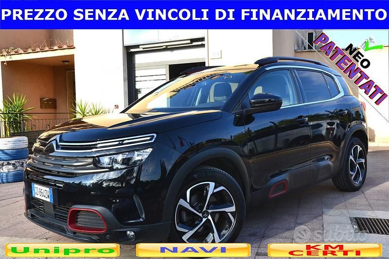 Nero Usata 2021 Citroën C5 Aircross Shine SUV | 18.490 € (Ottimo prezzo) - Immagine 1/4
