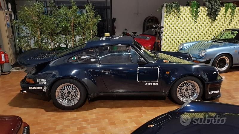 Usata Porsche 930 Turbo 1987 Blu Coupé