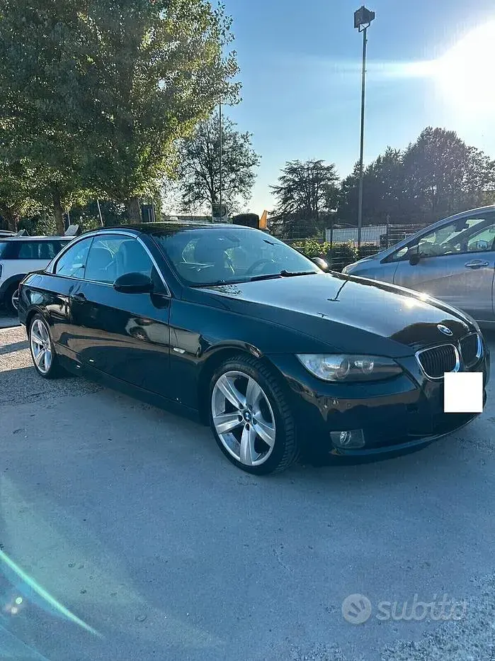 Usata BMW 320 Cabriolet 170 CV (125 kW) 2007 Nero Cabrio