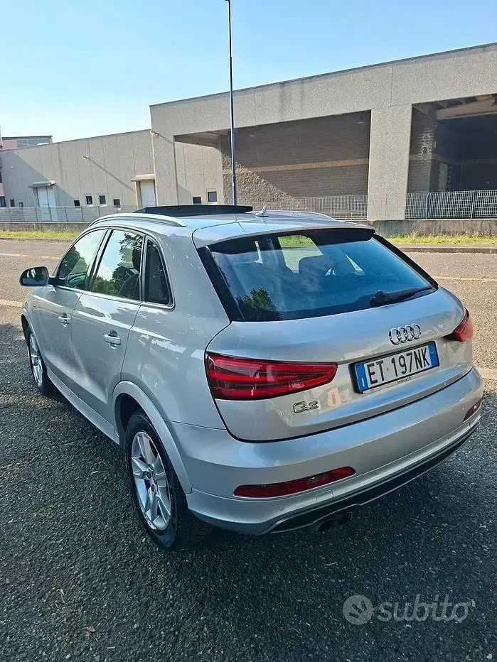 Usata Audi Q3 S-Line 140 CV (102 kW) 2014 Grigio SUV