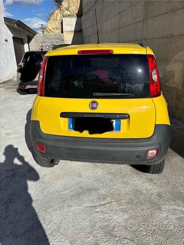 Usata Fiat Panda 4x4 2013 Giallo Utilitaria