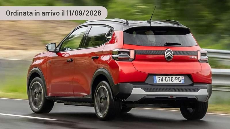 Nuova Citroën C3 109 CV (80 kW) 2025 Argento Utilitaria
