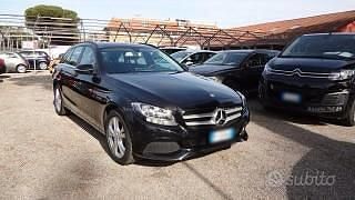 Usata Mercedes C220 Exclusive 170 CV (125 kW) 2016 Nero Station wagon