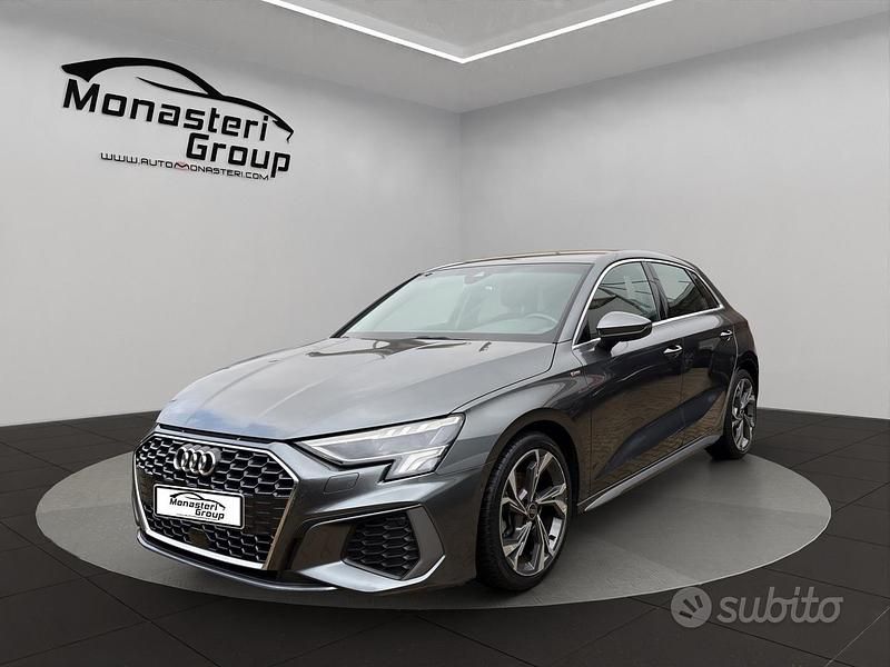 Usata Audi A3 S-Line 116 CV (85 kW) 2023 Grigio Berlina