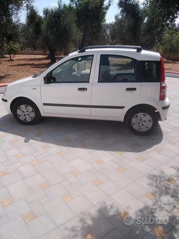 Usata Fiat Panda 54 CV (39 kW) 2009 Bianco Utilitaria