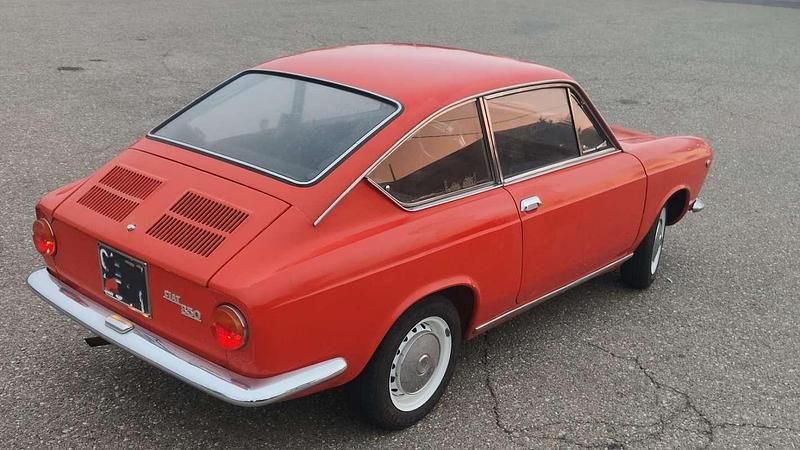 Usata Fiat 850 42 CV (30 kW) 1967 Rosso Coupé