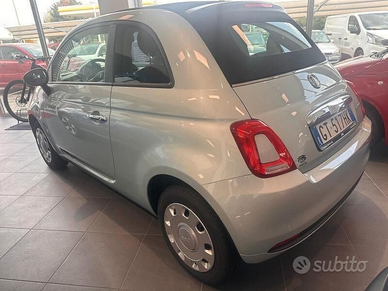 Usata Fiat 500 70 CV (51 kW) 2024 Verde Cabrio