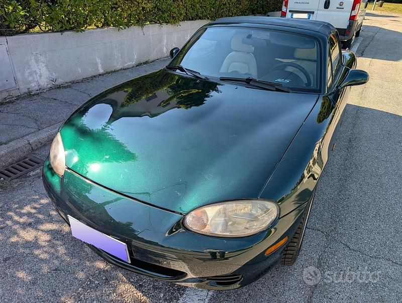 Usata Mazda MX5 110 CV (80 kW) 1998 Verde(met.) Cabrio