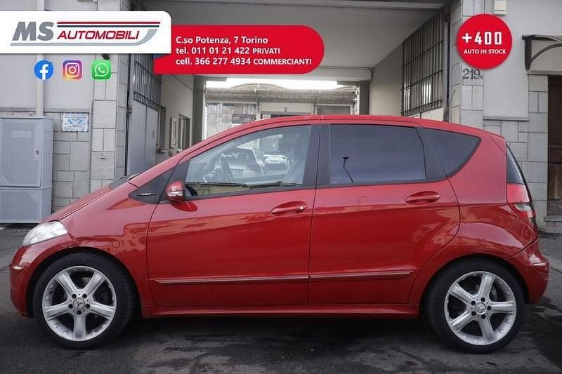Usata Mercedes A200 Avantgarde 193 CV (141 kW) 2006 Rosso Utilitaria