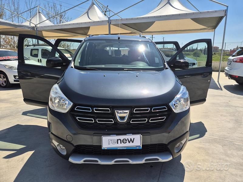 Usata Dacia Lodgy 110 CV (80 kW) 2018 Grigio Monovolume