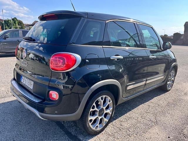Usata Fiat 500L Trekking 95 CV (69 kW) 2015 Nero Monovolume