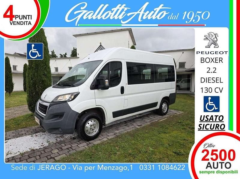 Bianco Usata 2015 Peugeot Boxer Comfort Furgone | 13.990 € (Molto cara) - Immagine 1/4