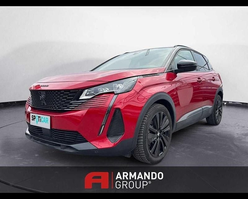 Usata Peugeot 3008 GT 131 CV (96 kW) 2021 Rosso SUV