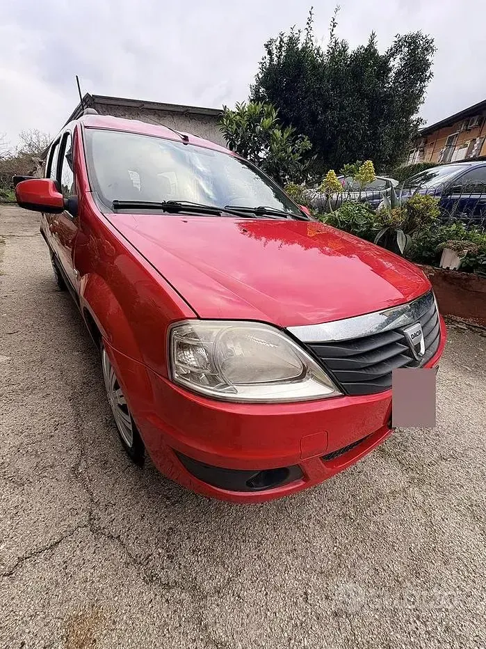 Usata Dacia Logan 87 CV (63 kW) 2010 Rosso Station wagon