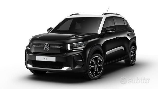 Nuova Citroën C3 PureTech 100 CV (73 kW) 2025 Utilitaria