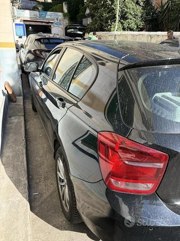 Usata BMW 114 95 CV (69 kW) 2015 Nero Utilitaria