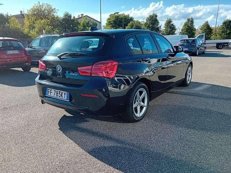 Usata BMW 114 Advantage 95 CV (69 kW) 2016 Nero Utilitaria