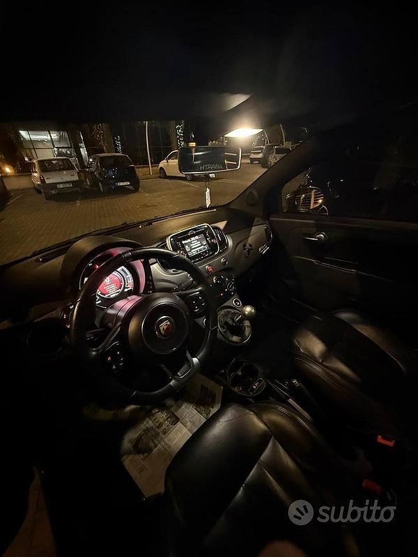 Usata Abarth 595 165 CV (121 kW) 2017 Blu Utilitaria