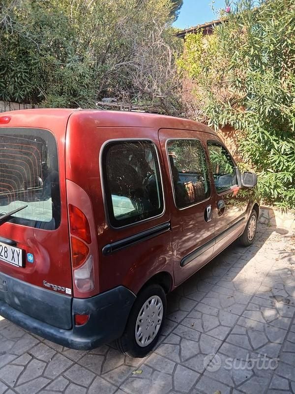 Usata Renault Kangoo 1998 Rosso Monovolume