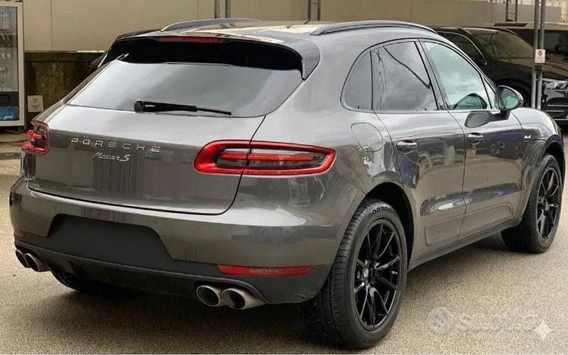 Usata Porsche Macan S 250 CV (183 kW) 2015 Grigio SUV