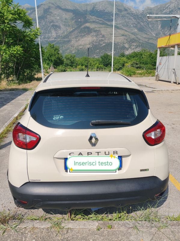 Usata Renault Captur 110 CV (80 kW) 2017 Bianco SUV