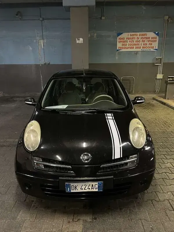 Usata Nissan Micra 88 CV (64 kW) 2007 Nero Berlina