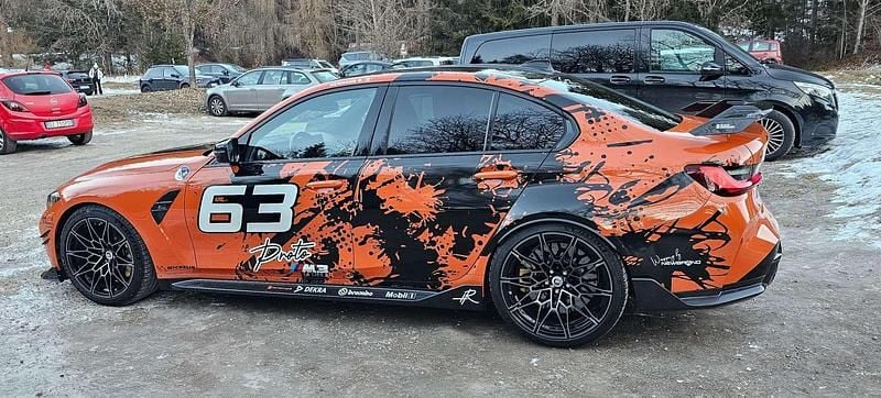 Usata BMW M3 Competition Edition 510 CV (375 kW) 2022 Arancione Berlina