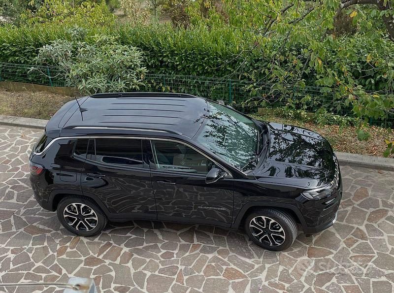 Usata Jeep Compass Limited 150 CV (110 kW) 2021 Nero SUV