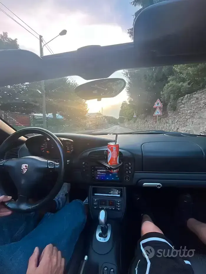 Usata Porsche 986 Boxster 228 CV (167 kW) 2004 Nero Cabrio
