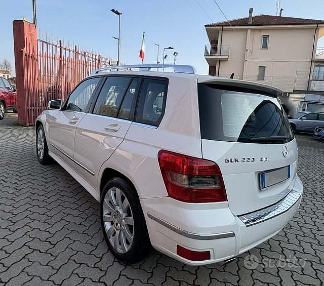 Usata Mercedes GLK220 170 CV (125 kW) 2011 Bianco SUV