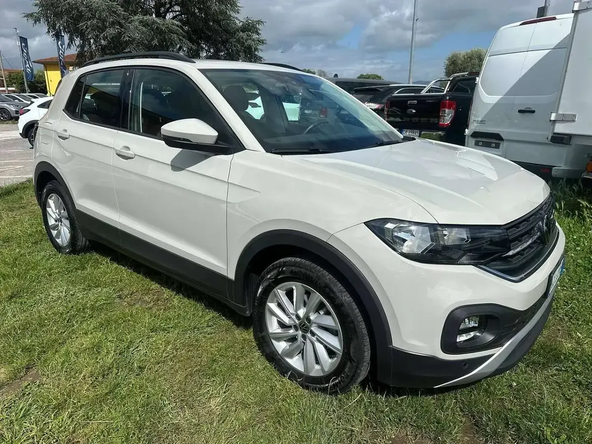 Usata VW T-Cross Style 110 CV (80 kW) 2022 Grigio SUV