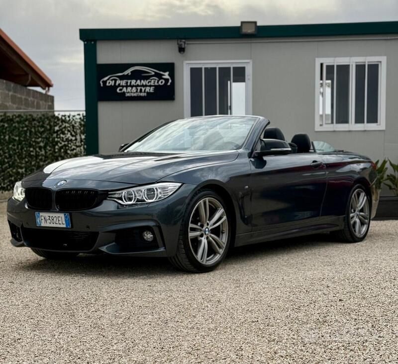 Grigio Usata 2015 BMW 420 M Sport Cabrio | 15.500 € (Ottimo prezzo) - Immagine 1/4
