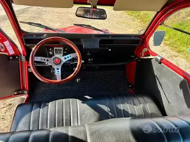 Usata Citroën 2CV 29 CV (21 kW) 1981 Rosso Berlina