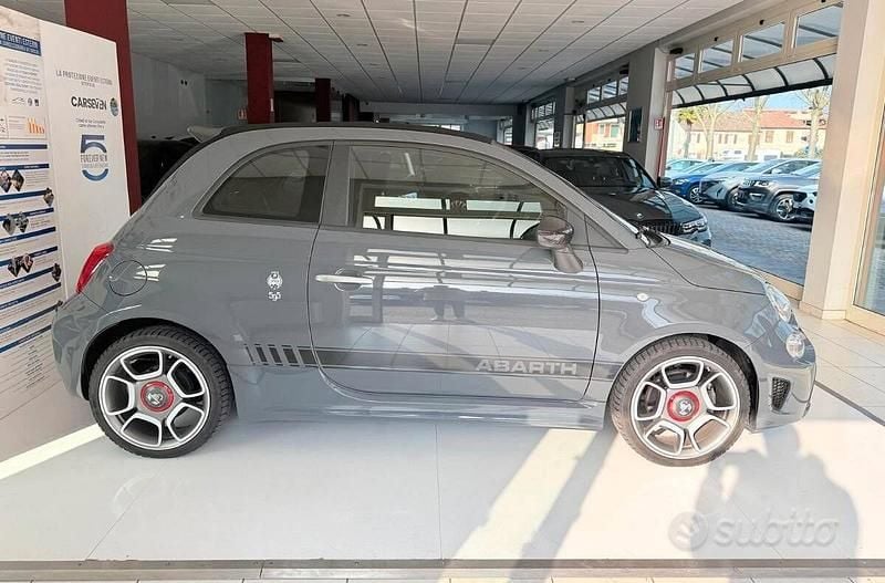 Usata Abarth 595 145 CV (106 kW) 2019 Grigio Cabrio