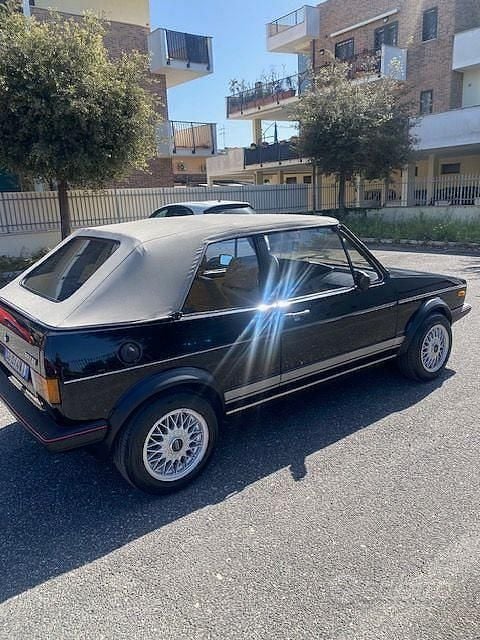 Usata VW Golf Cabriolet 50 CV (36 kW) 1981 Nero Cabrio