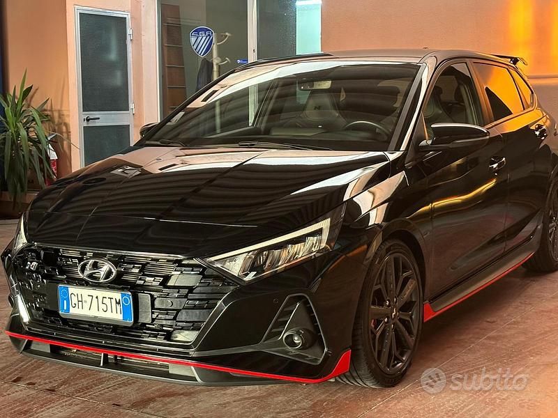 Usata Hyundai i20 204 CV (150 kW) 2021 Nero Utilitaria