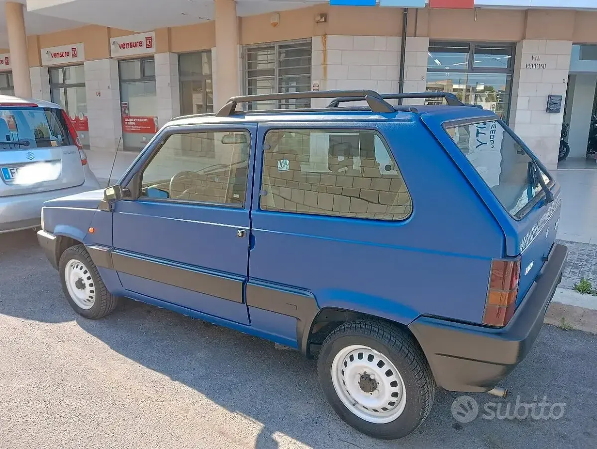 Usata Fiat Panda 39 CV (28 kW) 1999 Blu Utilitaria