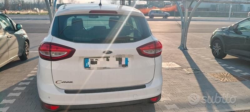 Usata Ford C-MAX 95 CV (69 kW) 2016 Bianco Monovolume