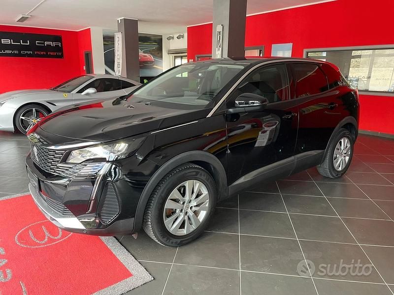 Usata Peugeot 3008 Active 131 CV (96 kW) 2021 Nero Berlina