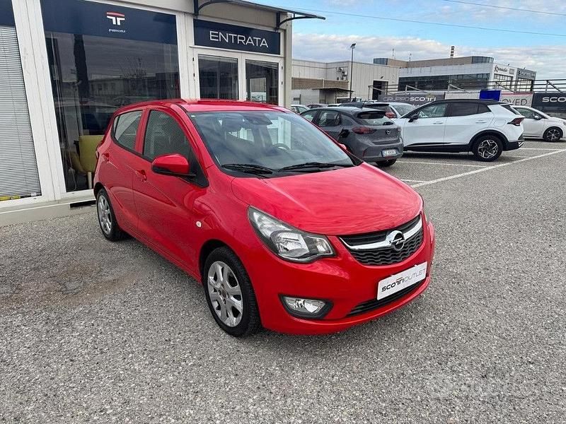 Usata Opel Karl 75 CV (55 kW) 2016 Rosso Utilitaria