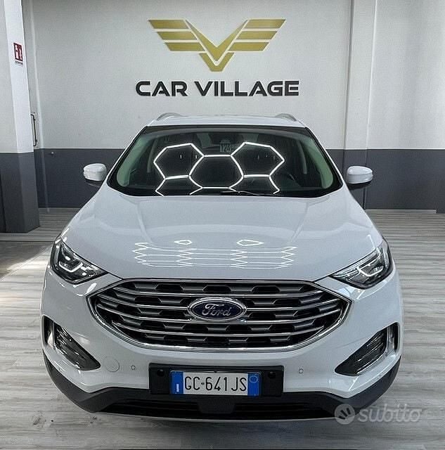 Bianco Usata 2020 Ford Edge Titanium SUV | 20.900 € - Immagine 1/4