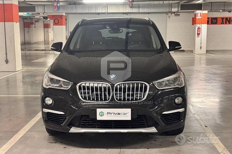 Usata BMW X1 xLine 150 CV (110 kW) 2018 Nero SUV