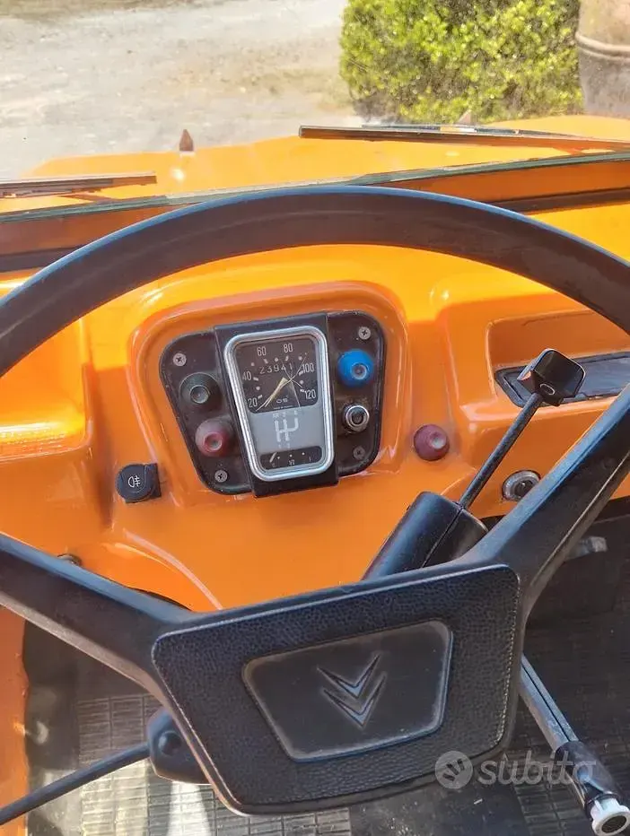 Usata Citroën Méhari 1970 Arancione Cabrio