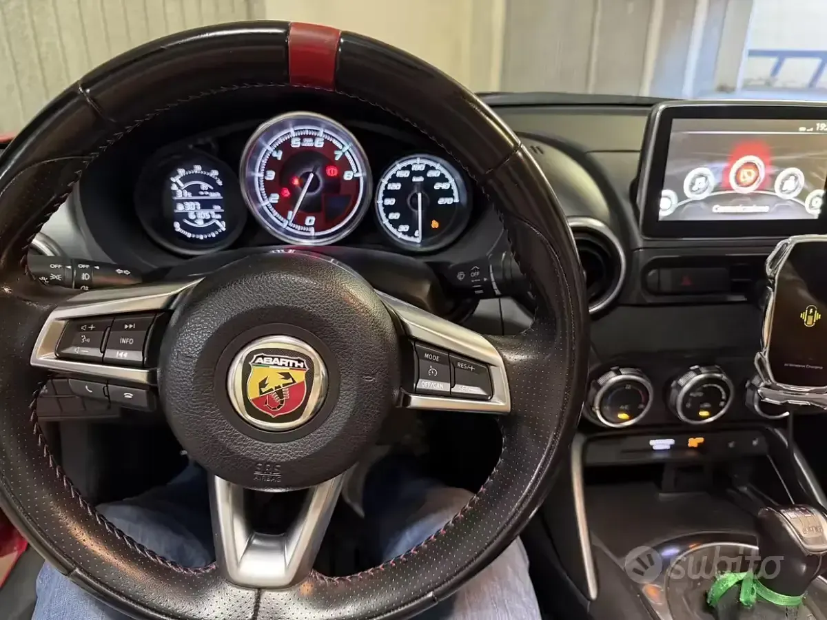 Usata Abarth 124 Spider 170 CV (125 kW) 2019 Rosso Cabrio